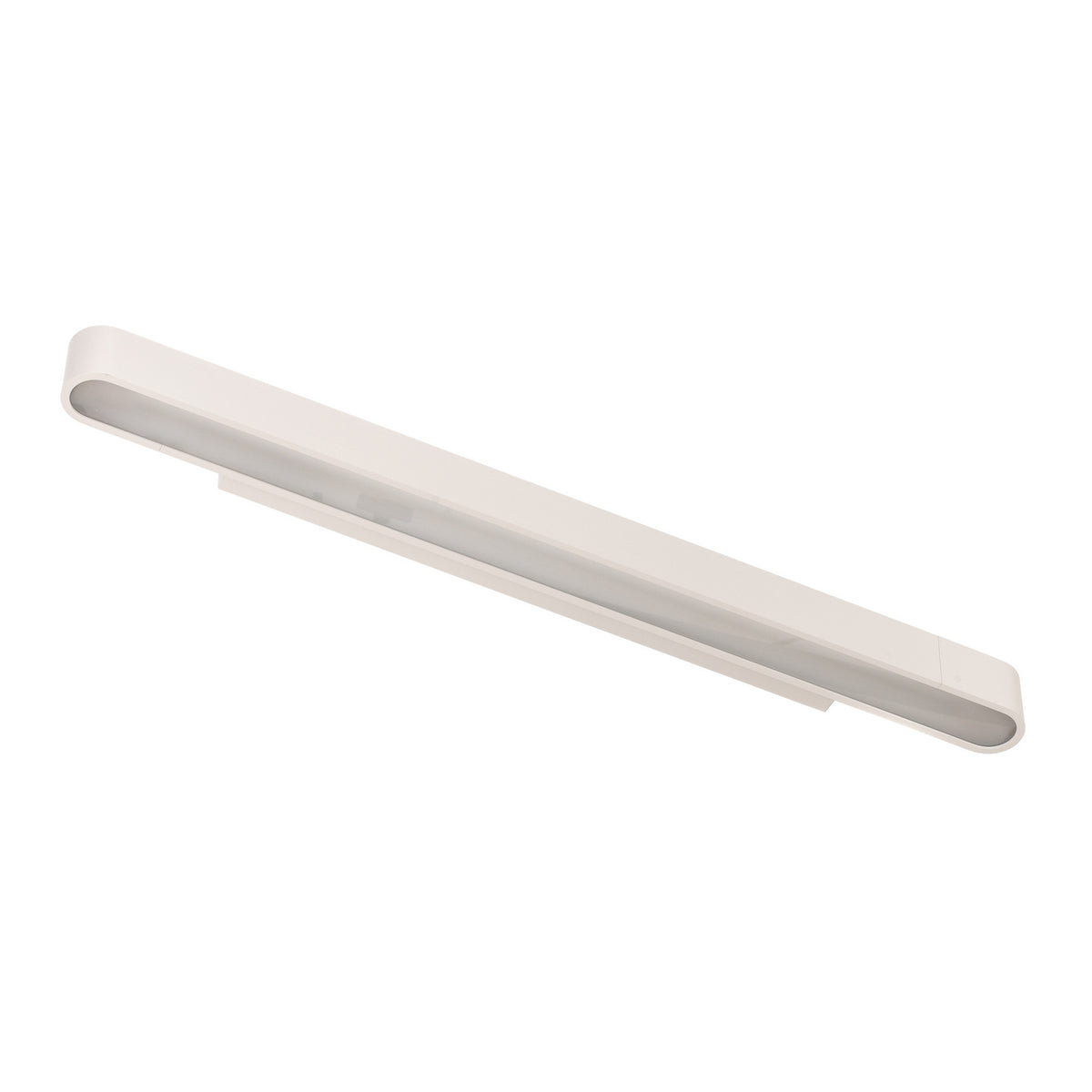 Applique murale Soft en aluminium, blanc, hauteur 6 cm, 3000 K, 16 W