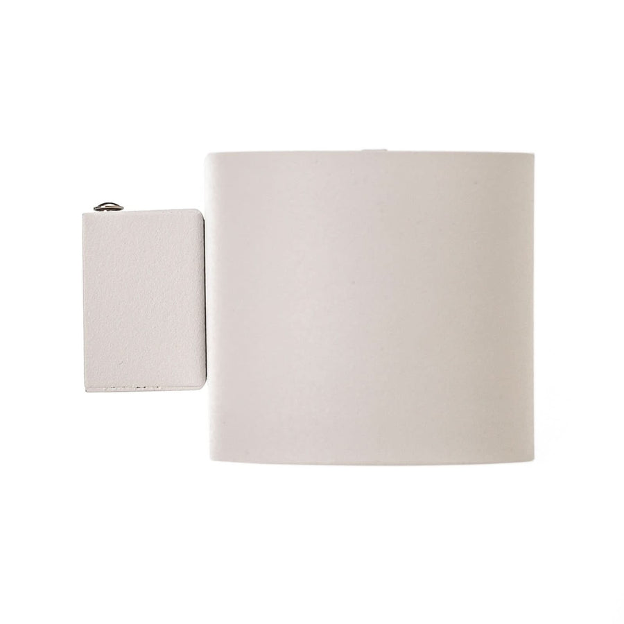 Applique murale Soft en aluminium, blanc, hauteur 6 cm, 3000 K, 16 W