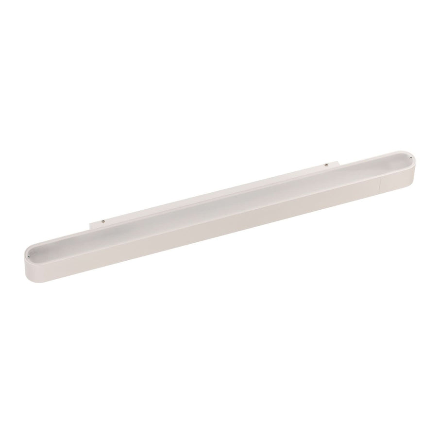 Applique murale Soft en aluminium, blanc, hauteur 6 cm, 3000 K, 16 W