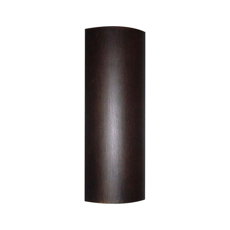 Applique murale Capsula en laiton, rouille et noir, 2 lumières, hauteur 18 cm