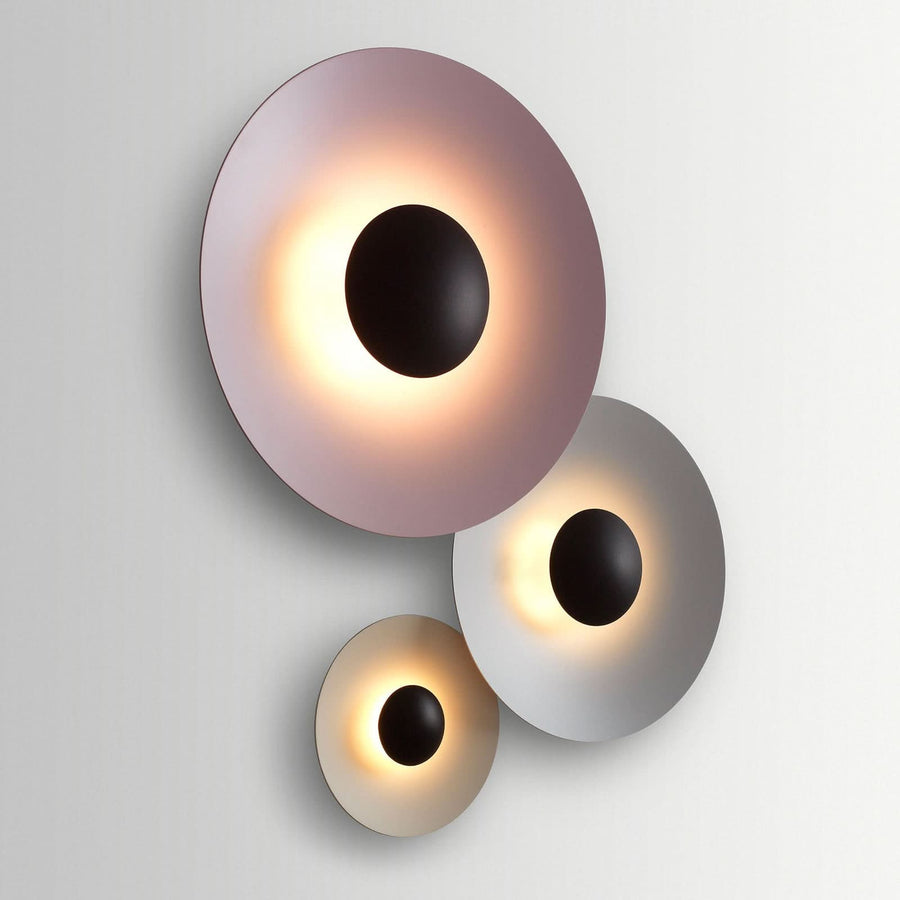 Applique murale LED Ginger 32C 32 en aluminium, violet, Ø 32 cm