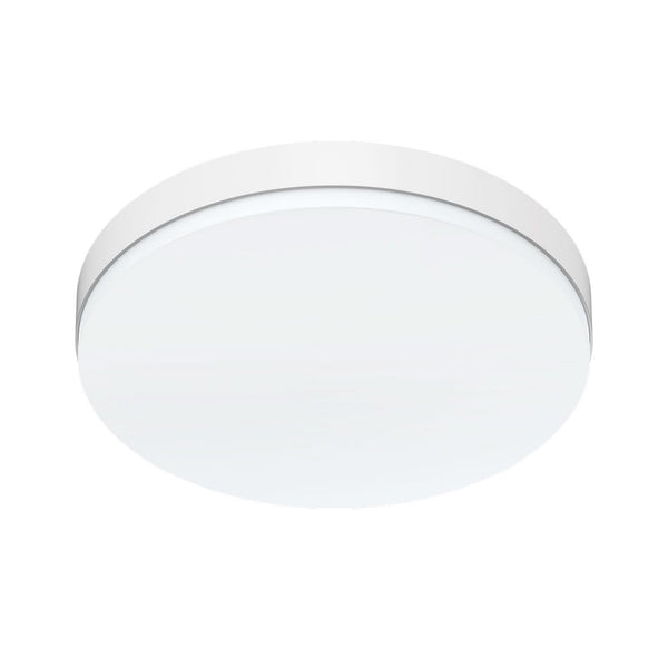 Plafonnier d'extérieur LED Decko 10/15/18/25 W, blanc, Ø 27,5 cm, IP54