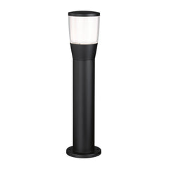 Borne lumineuse d'extérieur Bako E14 360° en aluminium, anthracite, Ø 12,3 cm, IP44