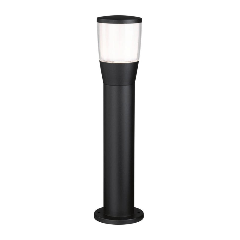 Borne lumineuse d'extérieur Bako E14 360° en aluminium, anthracite, Ø 12,3 cm, IP44