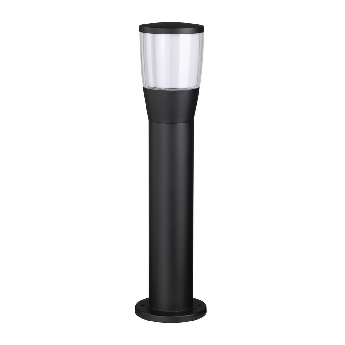 Borne lumineuse d'extérieur Bako E14 360° en aluminium, anthracite, Ø 12,3 cm, IP44