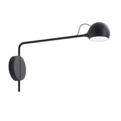 Applique murale LED Ixa en aluminium, anthracite, hauteur 28,5 cm