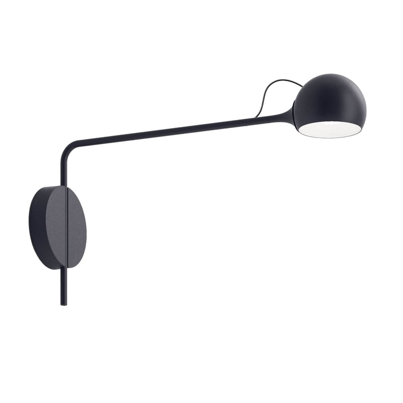 Applique murale LED Ixa en aluminium, anthracite, hauteur 28,5 cm