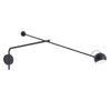 Applique murale LED Ixa L en aluminium, anthracite