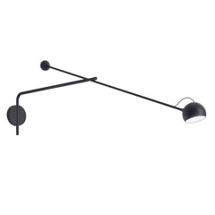 Applique murale LED Ixa L en aluminium, anthracite