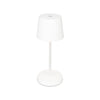 Lampe à poser d'extérieur LED rechargeable Piha, blanc, Ø 10,5 cm, IP44
