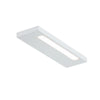 Applique murale LED Slim 34 N en aluminium, blanc mat, hauteur 2 cm, IP44