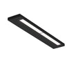 Applique murale LED Slim 60 N en aluminium, noir mat et blanc mat, hauteur 2 cm, IP44