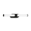 Applique murale Runt IP44, noir et blanc, hauteur 4,5 cm, IP44