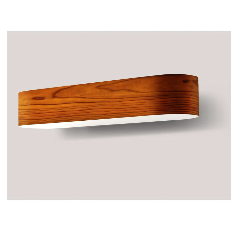 Applique murale LED I-Club Small, cerisier, hauteur 11 cm