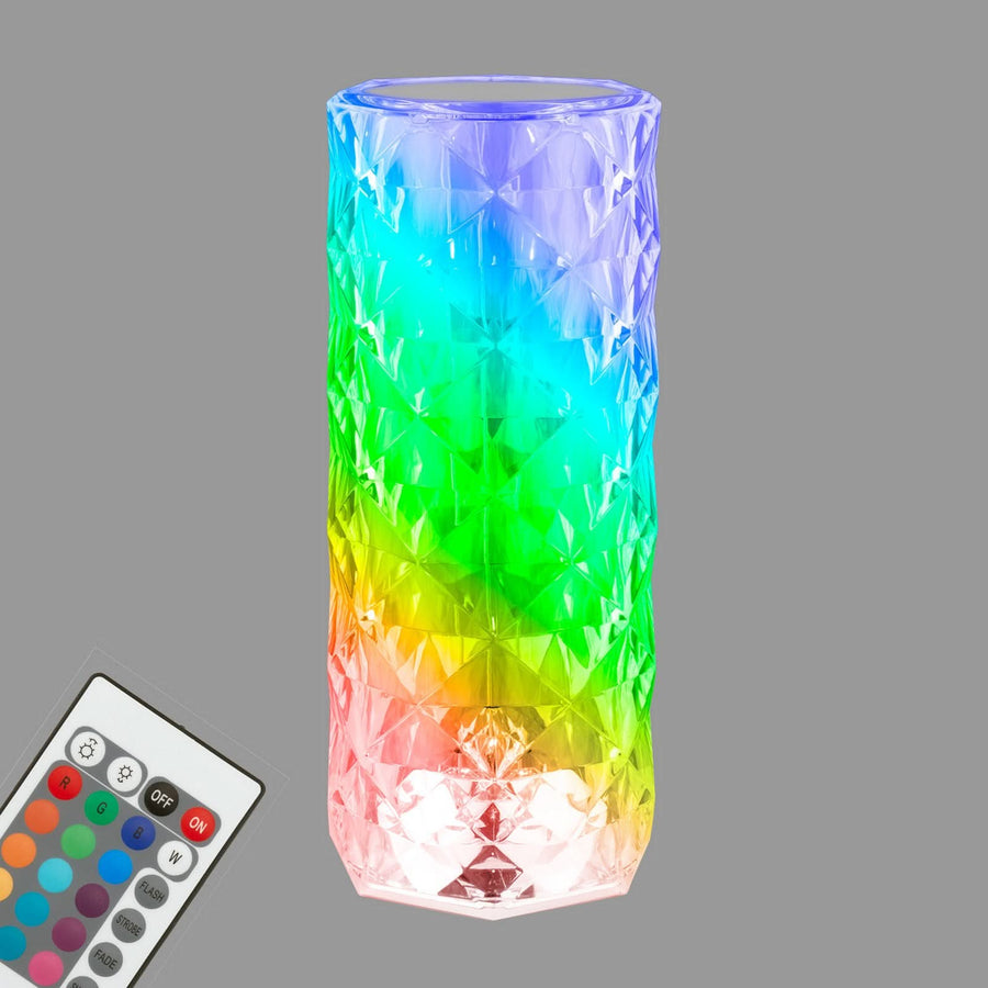 Lampe à poser d'extérieur LED rechargeable 7463010, transparent, Ø 9 cm, IP44
