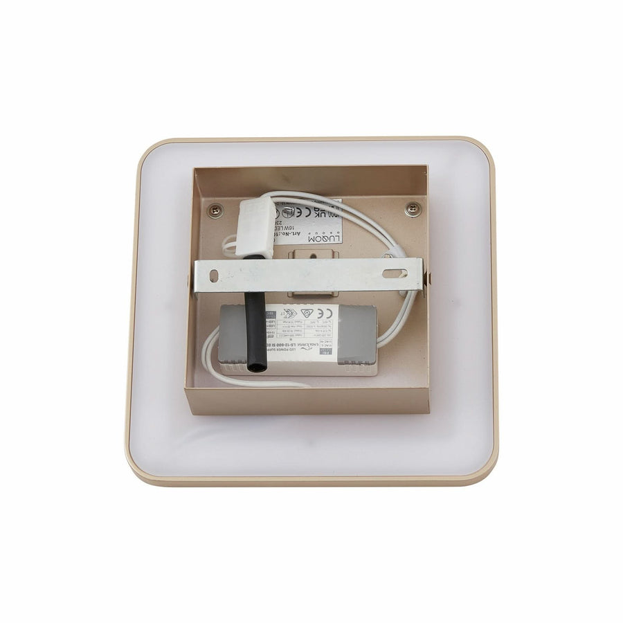 Applique murale LED Elrik en métal, noir, hauteur 22 cm