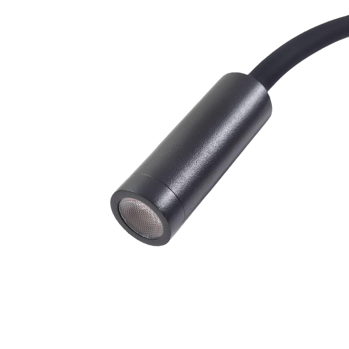 Applique murale LED Hetti en métal, noir, hauteur 14 cm