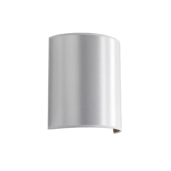 Applique murale Satin en tissu, blanc et doré, hauteur 24 cm