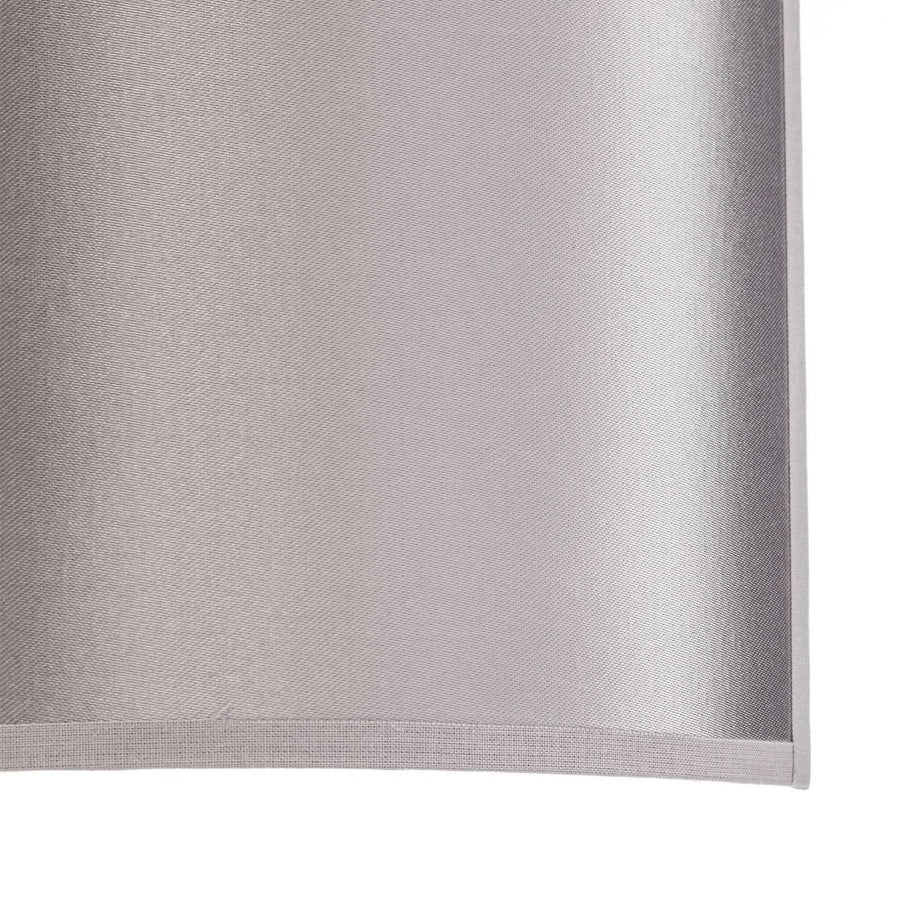 Applique murale Satin en tissu, argenté et doré, hauteur 24 cm