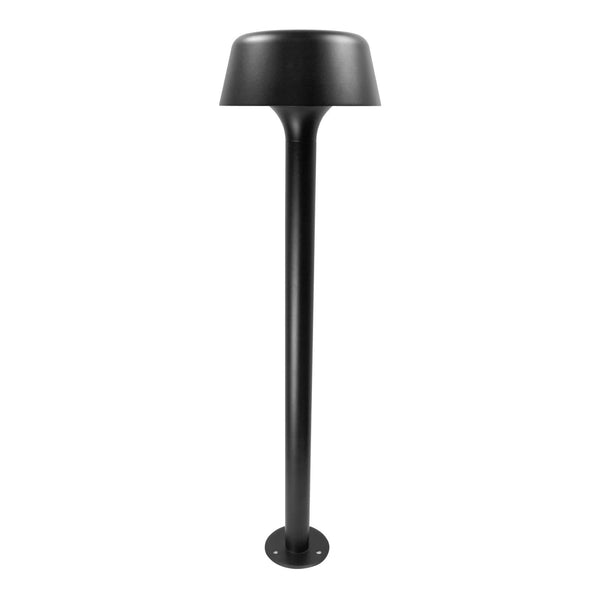 Borne lumineuse d'extérieur Valencia en métal, noir, Ø 19,5 cm, IP44