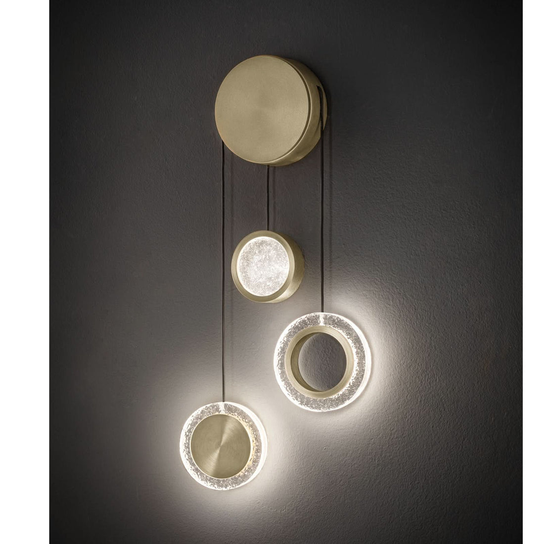Applique murale LED Yo-Yo B, hauteur 50 cm