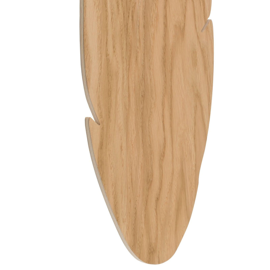 Applique murale Lehti en bois, 2 lumières, hauteur 51 cm