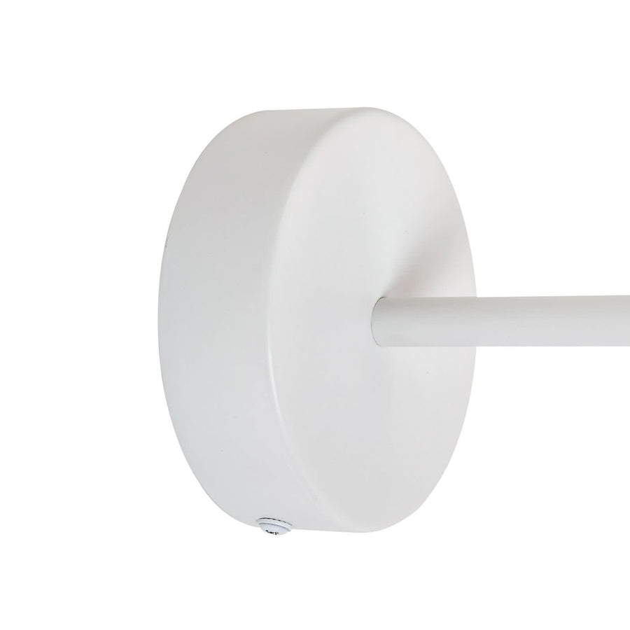 Applique murale LED Avelina en verre, blanc, Ø 14 cm