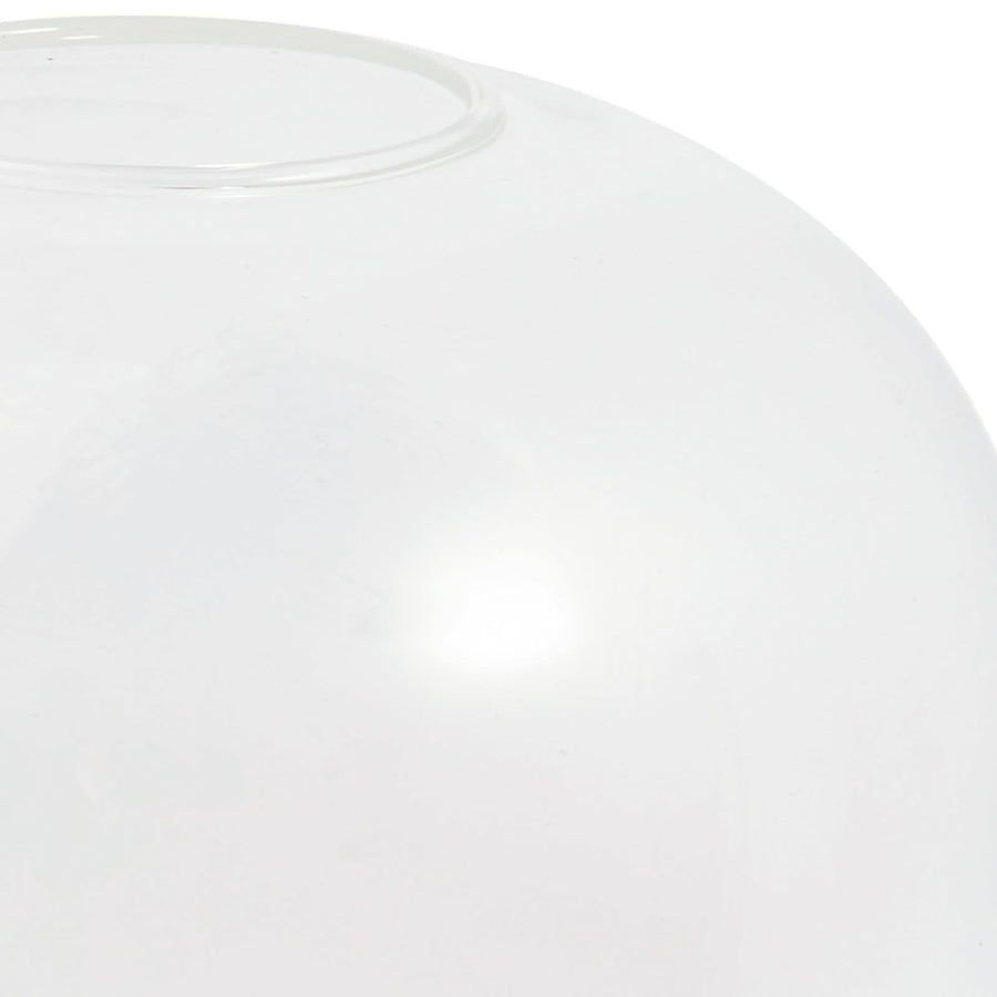 Applique murale LED Avelina en verre, blanc, Ø 14 cm