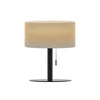 Lampe à poser d'extérieur LED rechargeable en métal, blanc, Ø 18 cm, IP44