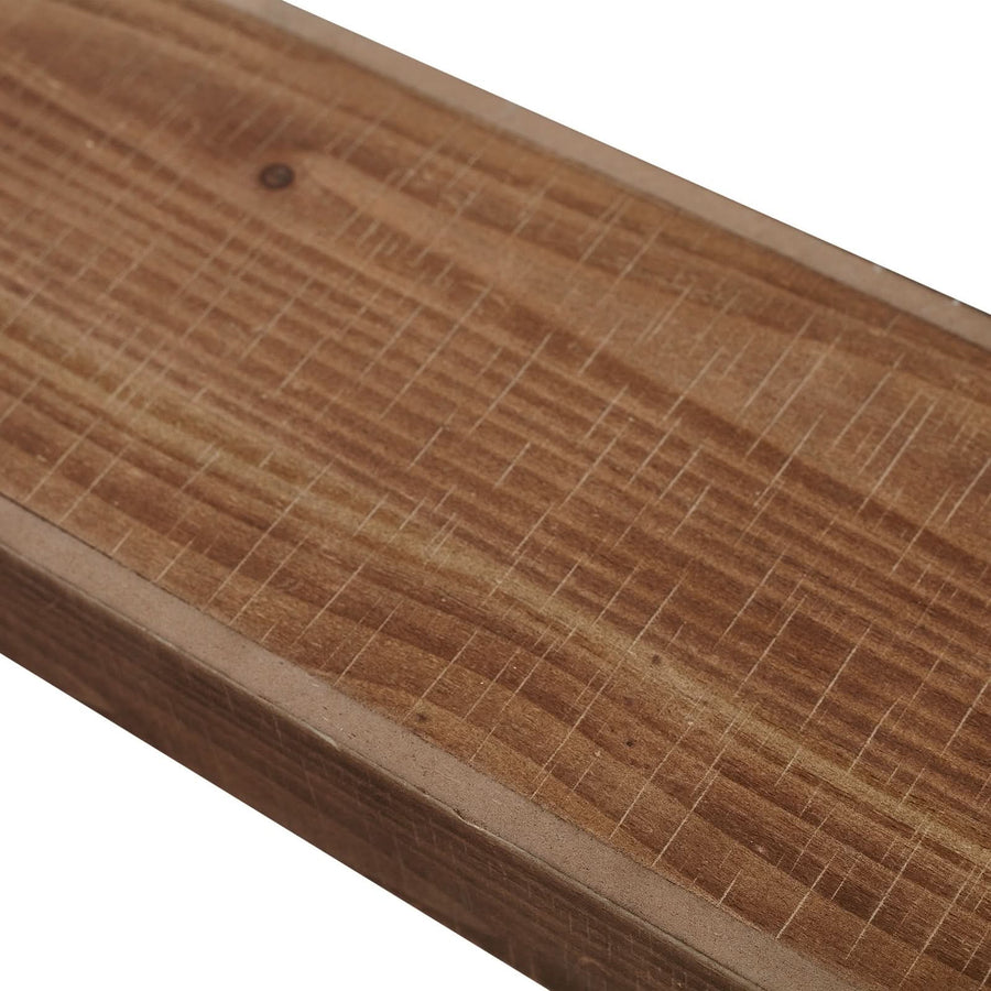 Applique murale Vatana en bois, 4 lumières, hauteur 23,5 cm