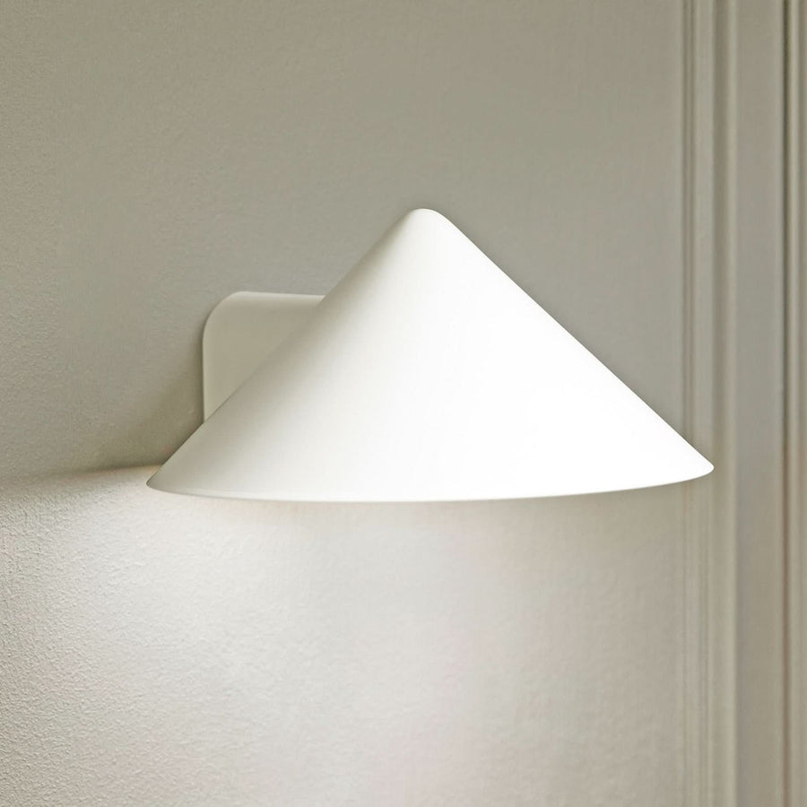 Applique murale rechargeable Grasp, blanc, hauteur 7,1 cm