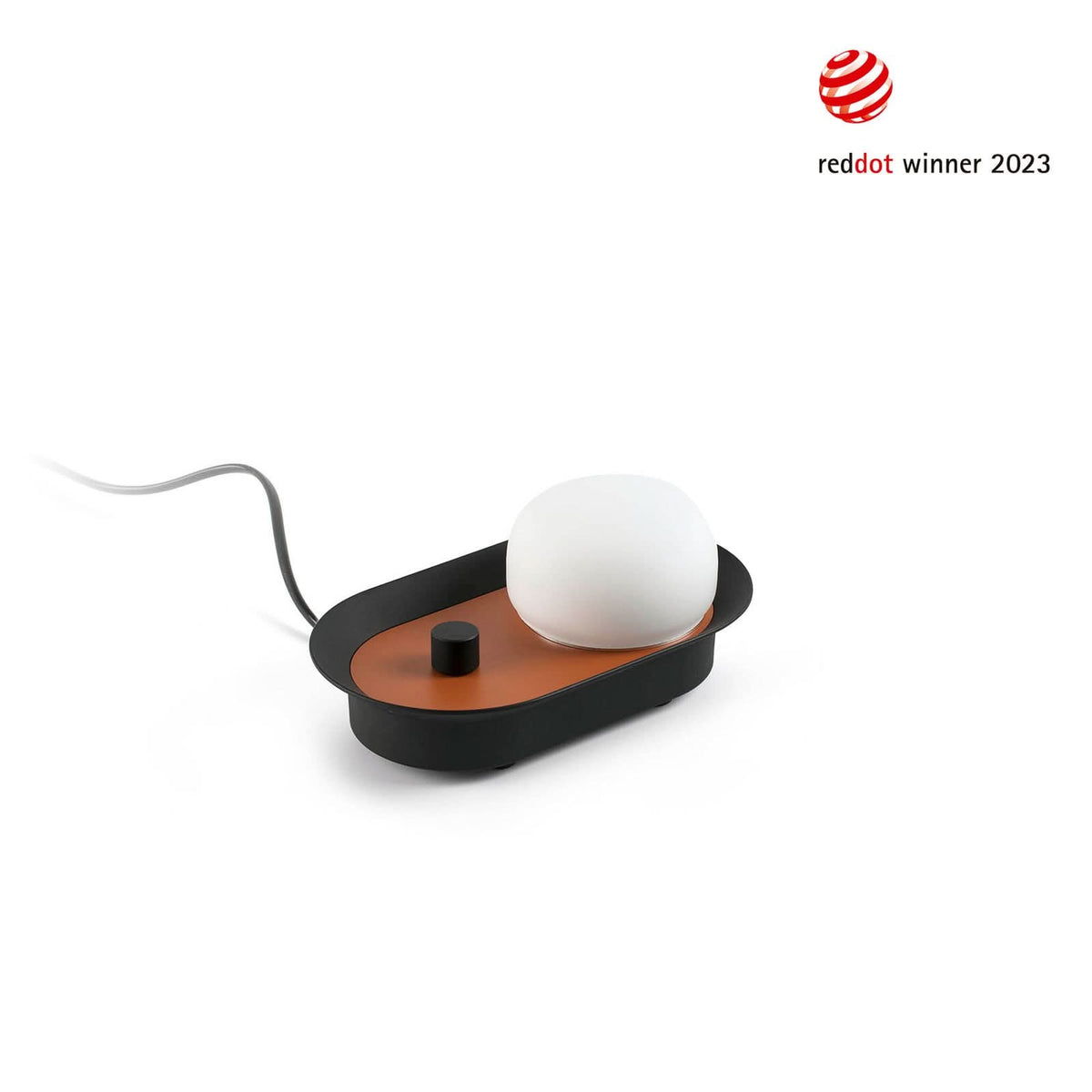 Applique murale LED Maya en aluminium, terracotta, hauteur 20,6 cm