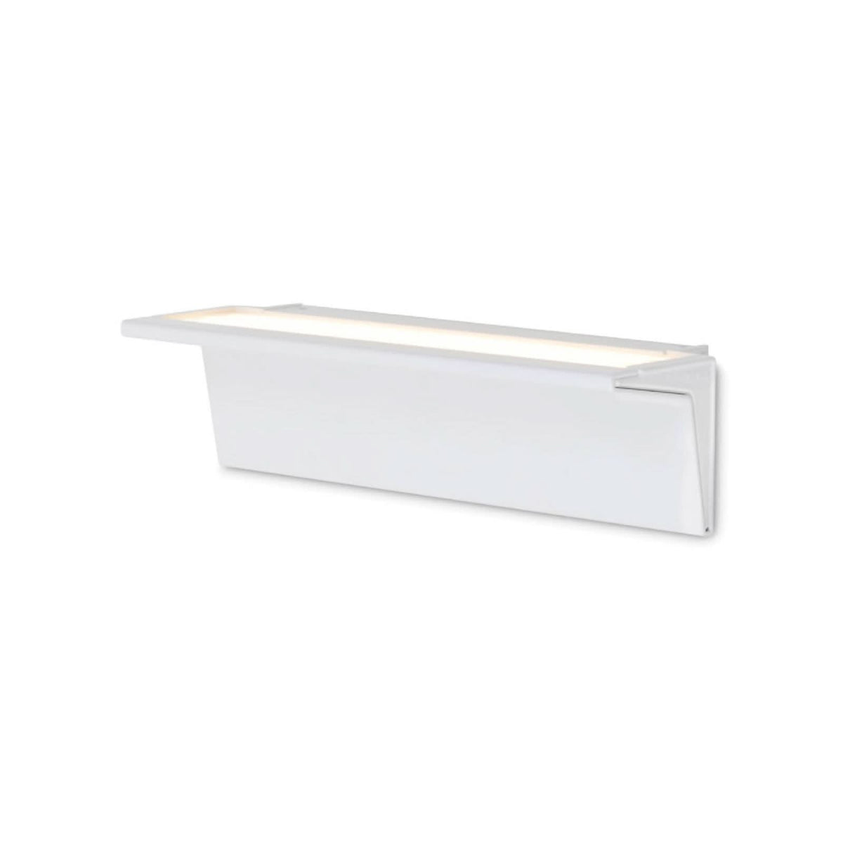 Applique murale LED Zena en aluminium, blanc, hauteur 7 cm, 2700 K