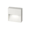 Applique d'extérieur LED DLS Vigo Q en aluminium, blanc, hauteur 11 cm, IP54