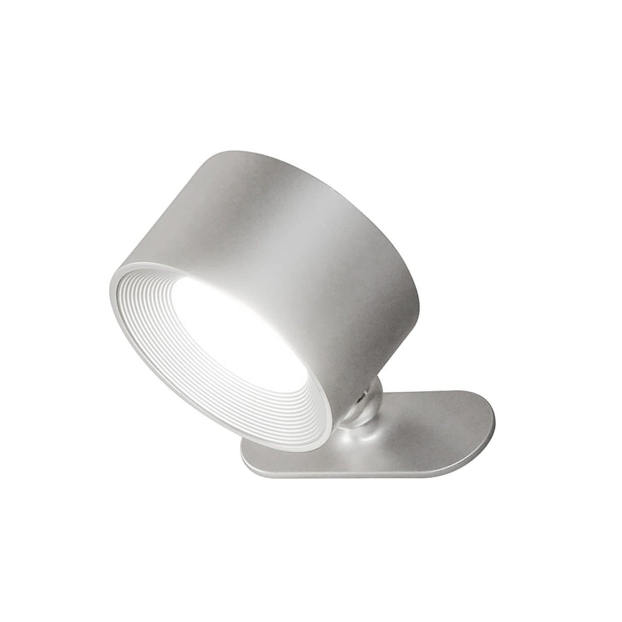 Applique murale LED rechargeable Magnetics, argenté, hauteur 4,5 cm