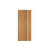 Applique murale LED Hermann en bois, noir, hauteur 29 cm, 2200 K, 7,5 W, largeur 10 cm