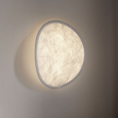 Applique murale LED Tense en aluminium, blanc, Ø 35 cm