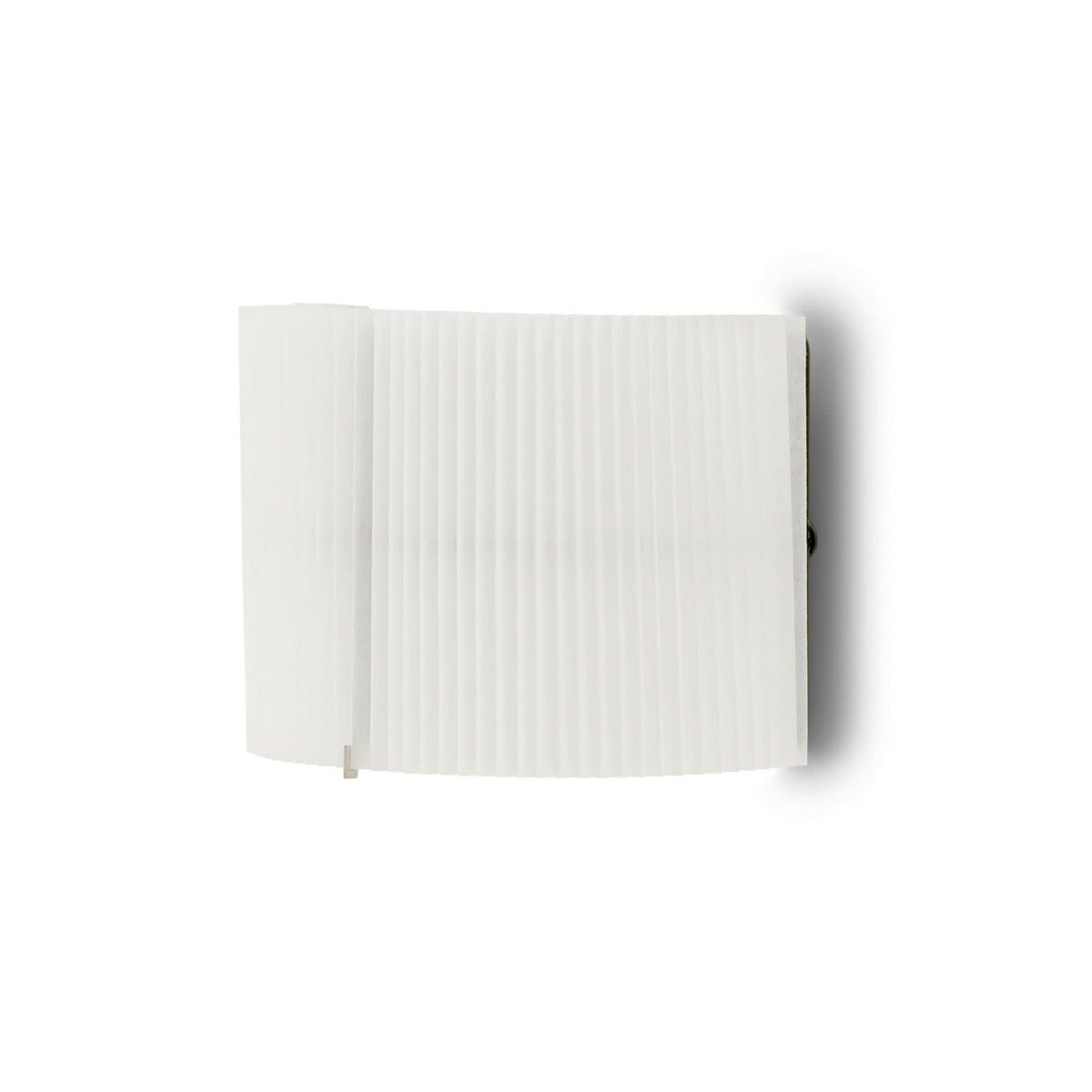 Applique murale Nebra en aluminium, blanc, hauteur 20 cm