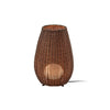 Lampe à poser d'extérieur LED Amphora en aluminium, bois, Ø 31 cm