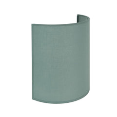 Applique murale Céline en tissu, vert structuré, hauteur 24 cm
