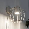 Applique murale Starlight en métal, crème, Ø 18 cm
