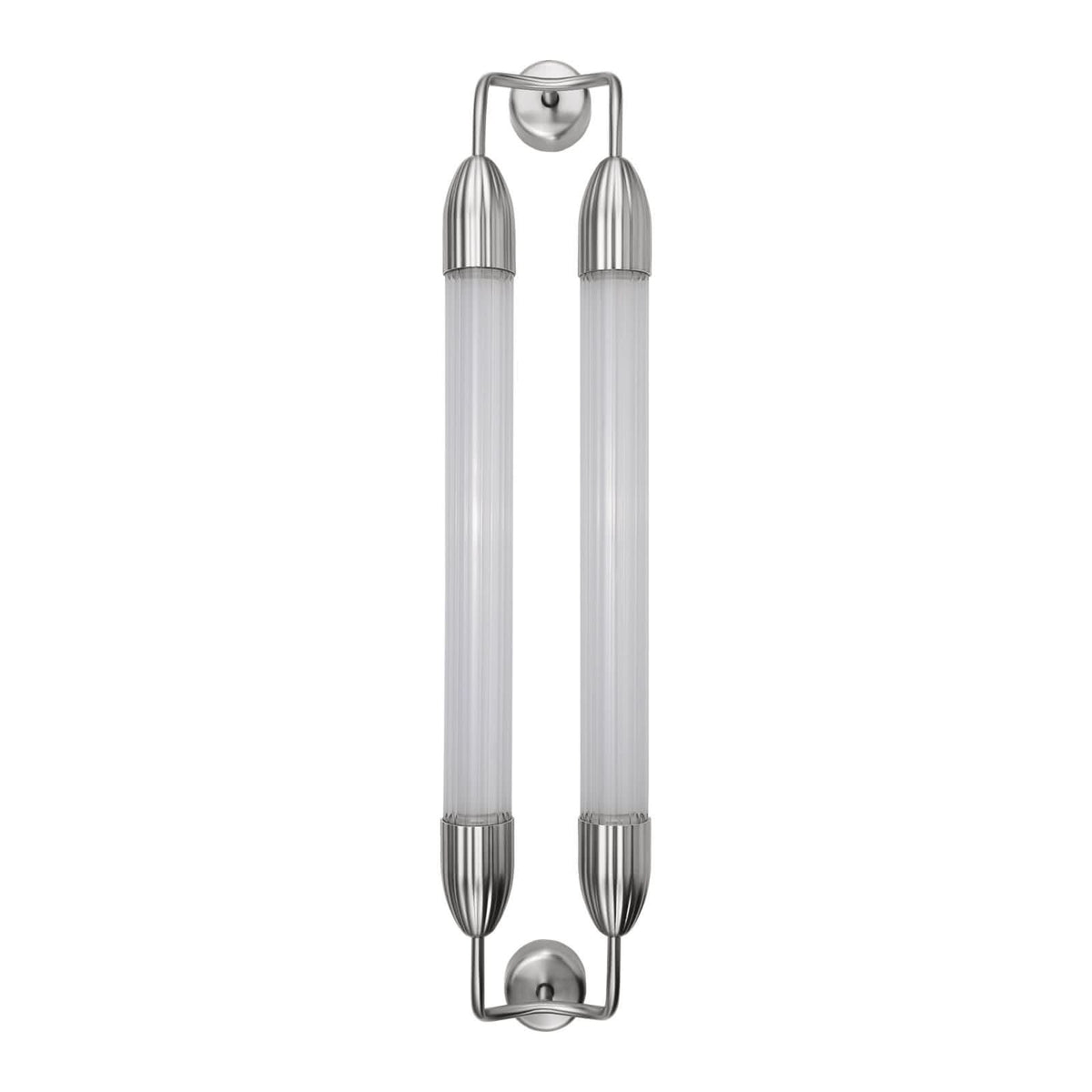 Applique murale Lemon Squeeze en verre, blanc, 2 lumières, 15 W, longueur 94 cm