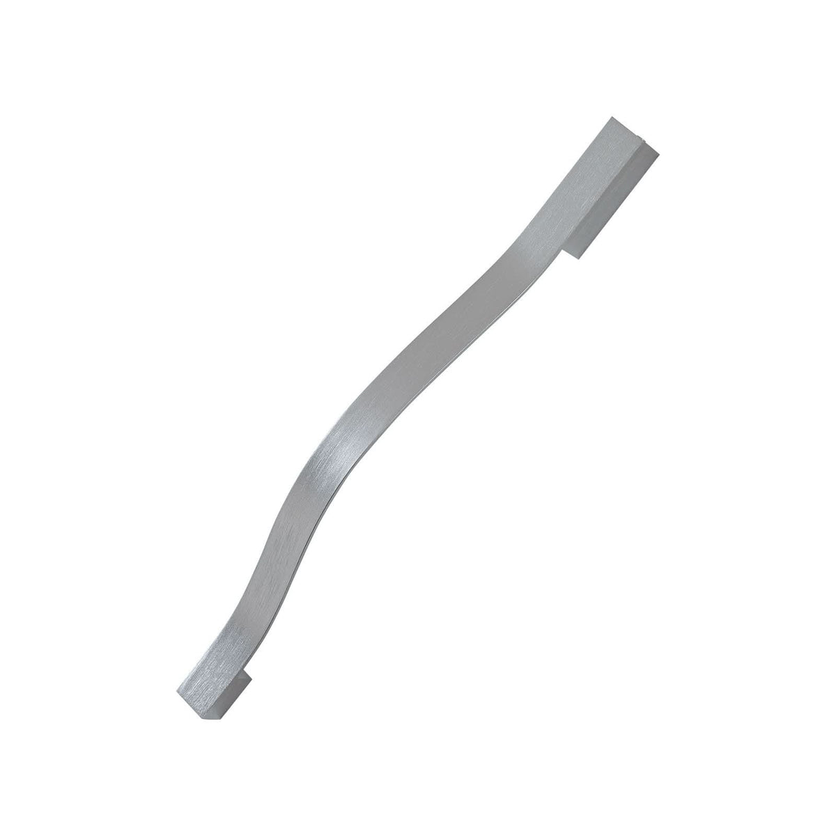 Applique murale LED Alvon en métal, argenté, hauteur 50 cm