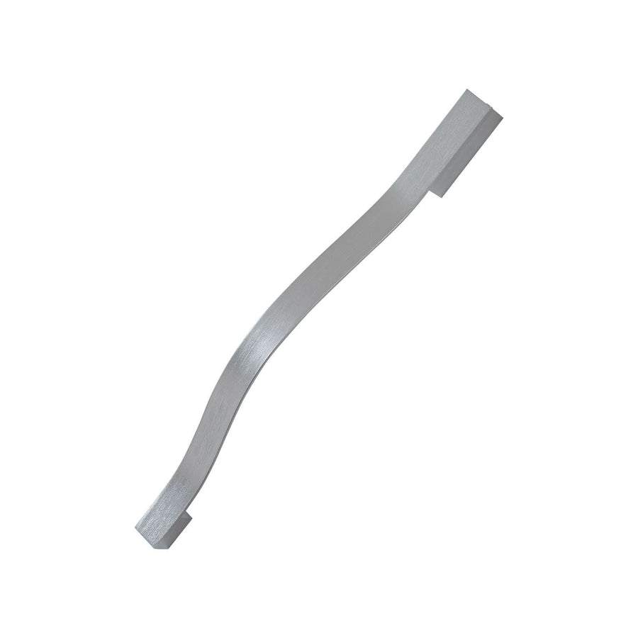 Applique murale LED Alvon en métal, argenté, hauteur 50 cm