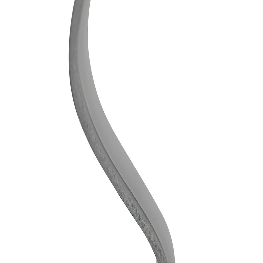 Applique murale LED Alvon en métal, argenté, hauteur 50 cm