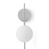 Applique murale TR Bulb en verre, blanc mat, Ø 20 cm
