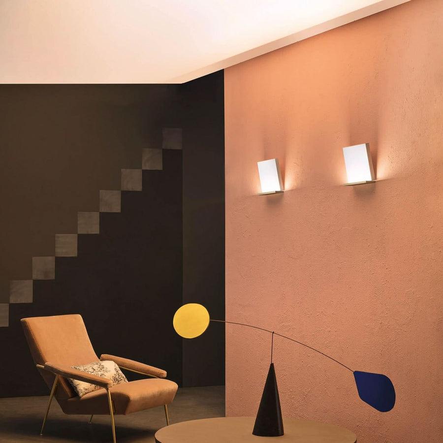 Applique murale LED en aluminium, noir et blanc, hauteur 24,8 cm