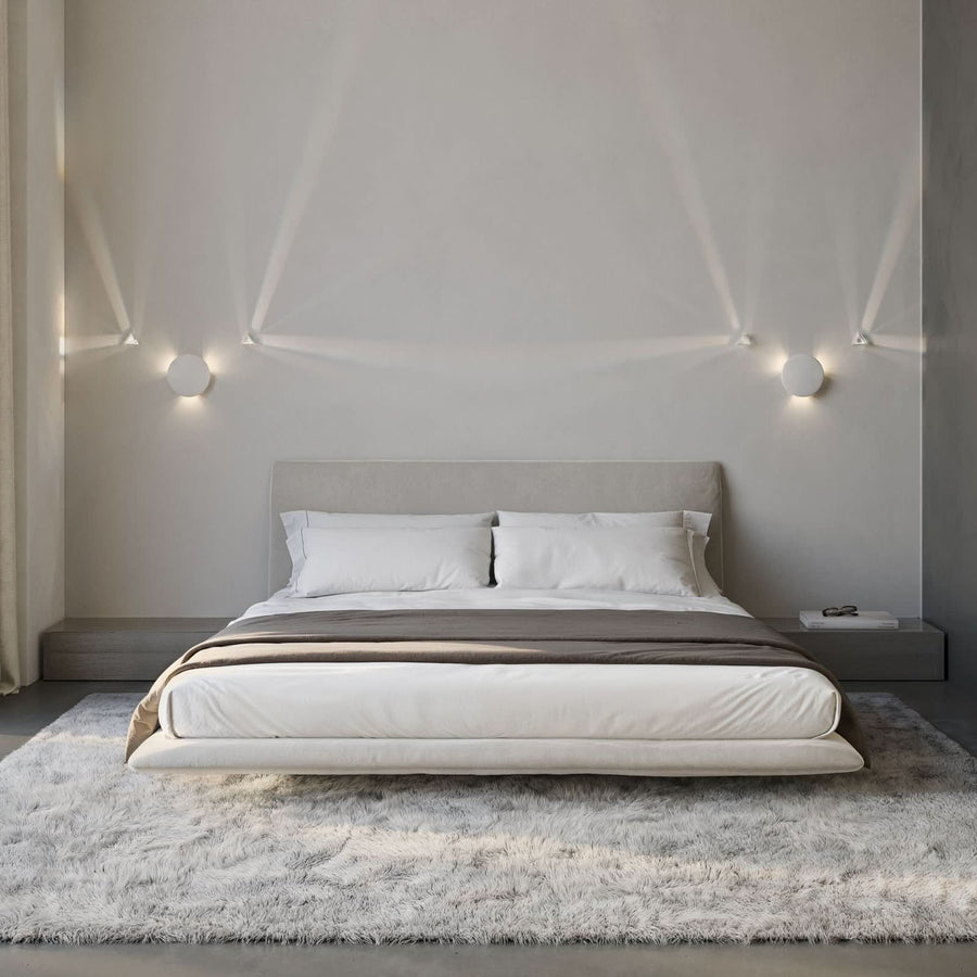 Applique murale LED Rainbow, blanc, Ø 17 cm