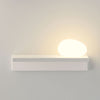 Applique murale LED Suite, blanc mat, hauteur 14 cm