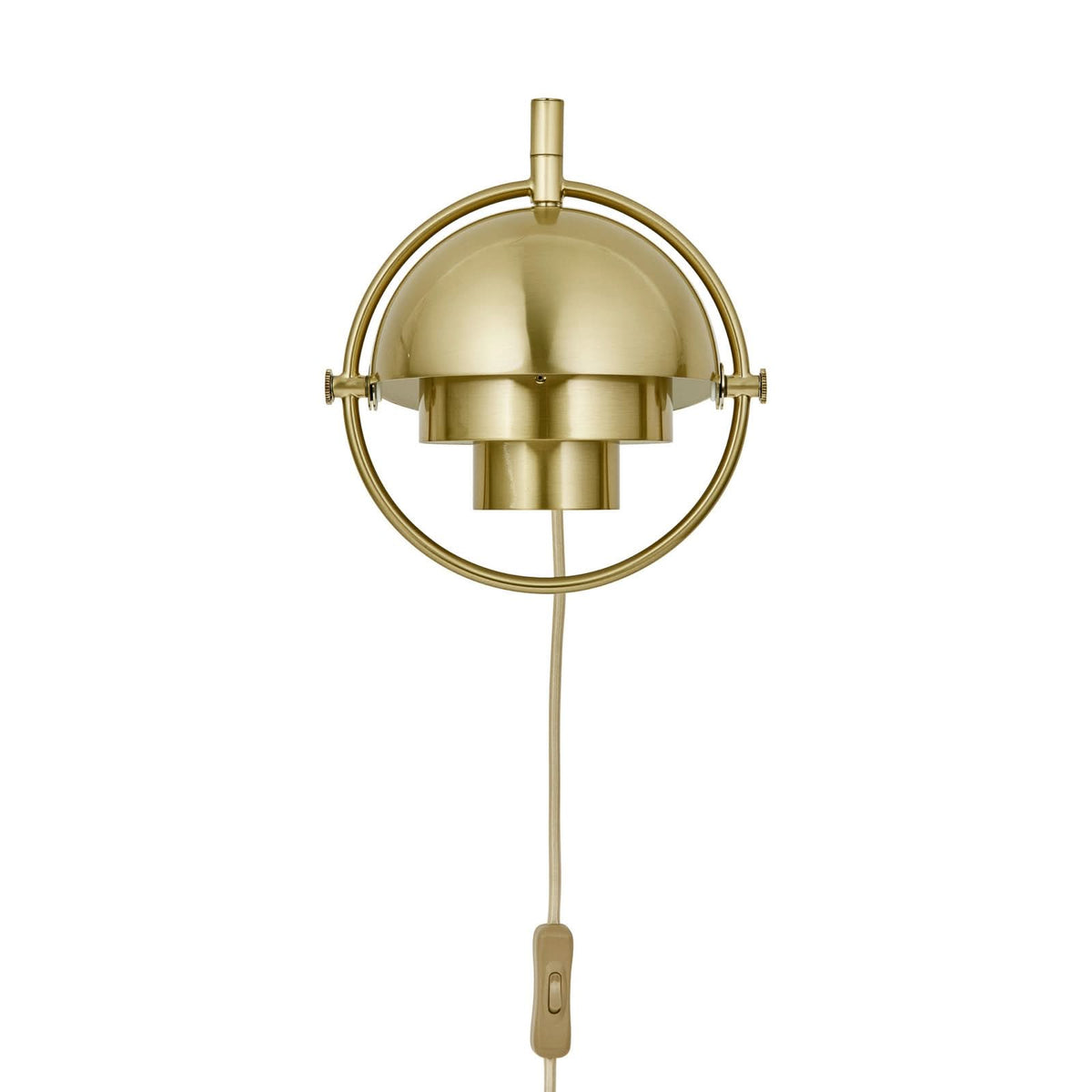 Applique murale Multi-Lite en laiton, hauteur 21 cm